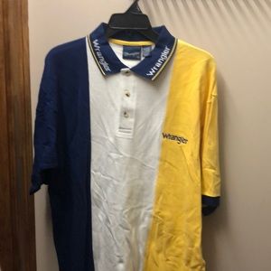 Vintage NWT Wrangler Western Polo Shirt